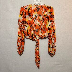 Billabong Tie Front Shirt - size S